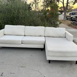 LivingSpaces Sectional Couch DELIVERY AVAILABLE 