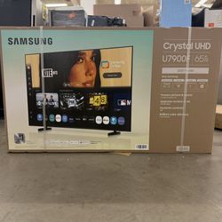 BRAND NEW Samsung 65” Class Crystal UHD U7900F 4K Smart TV 2025