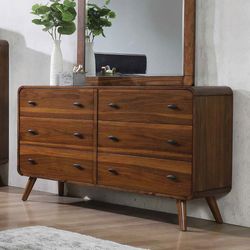 **SALE** Mid-Century Modern Dresser In Dark Walnut!