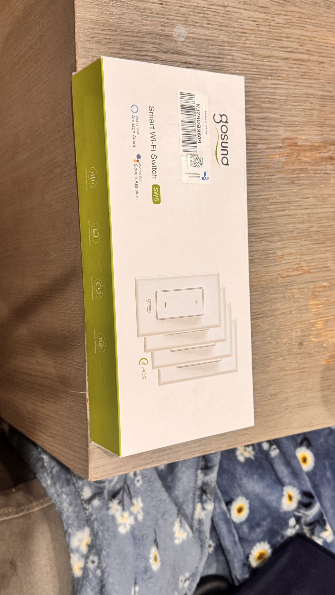 Gosund Smart WiFi Switch 4 Pack