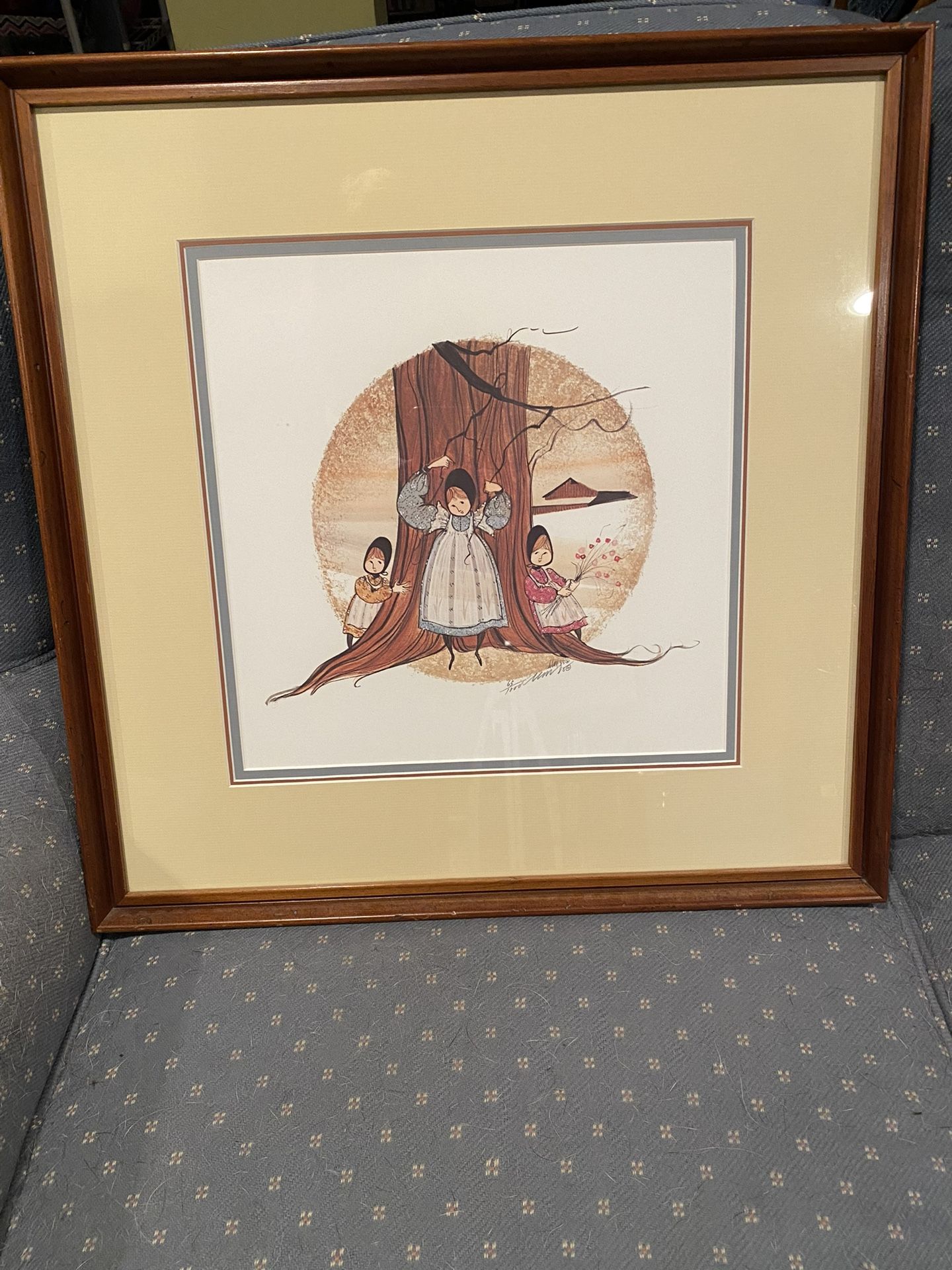 P. Buckley Moss Framed Print