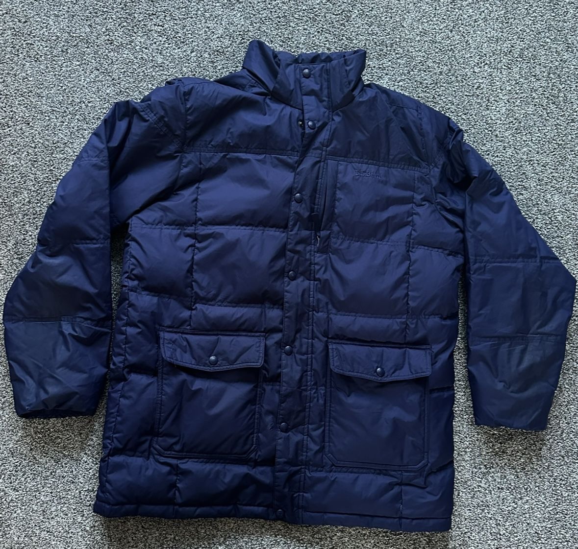 LL Bean Downtek/Down Filled/Pertex Classic Mens Puffer Jacket Coat