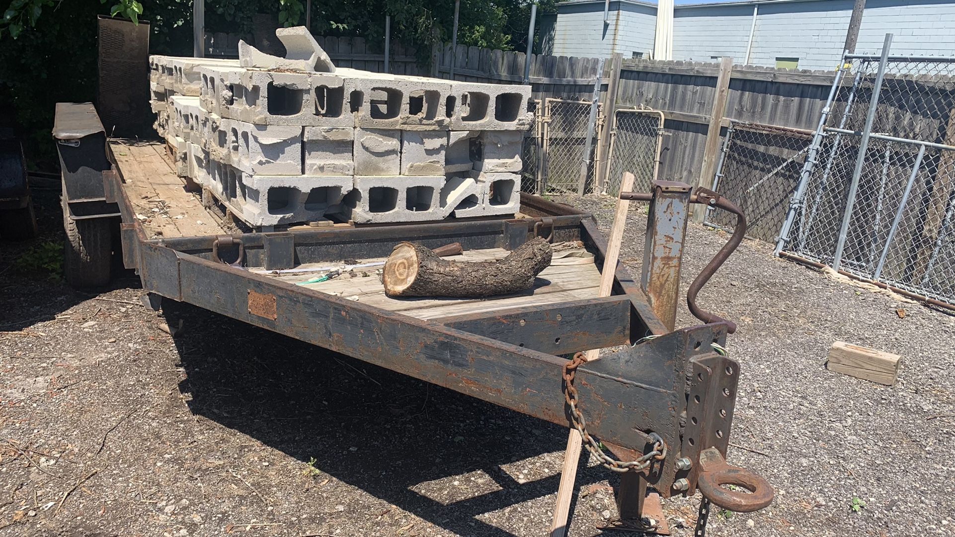 trailer platform 16” X 6”