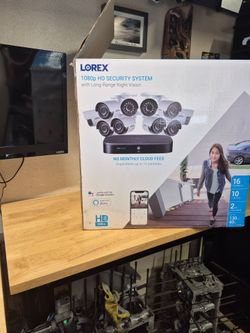 Lorex 1080P HD Security System w/10 Cameras