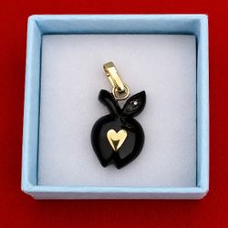 Dije De Manzans Con Oro 10k