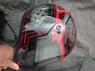 Bell  Eliminator Outlaw Small Black/Red Full Face motorcycle Helmet
