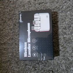 Wireless Lavalier Microphone with Charging Case, 36H Battery Life, Noise Cancellation, 135ft Range, Plug-and-Play Clip-On Mic for iPhone, iPad, Androi