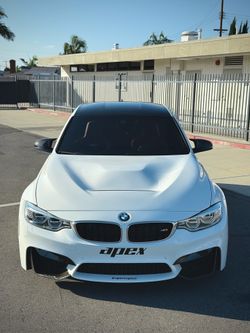 2M Autowerks GTS Hood | F80 M3 / F82 F83 M4 | Alpine White | Dry Carbon | PPF