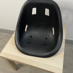 Black Plastic Go Kart Drift Bucket Seat Adjustable Holder Racing Shell 