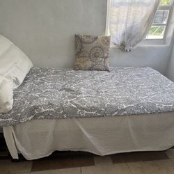 Twin Trundle w/ Mattress 