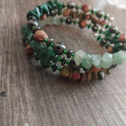 Navajo Made Memory Wire Bracelet 