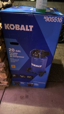 Kobalt 20 Gallon Portable Air Compressor Brand New