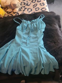 Blue/green dress