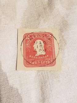 Two cents united states postage