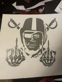 Raider Decal Sticker 
