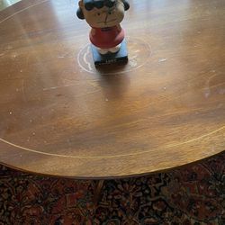 Vintage Peanuts Ceramic Lucy Comic Strip Bobblehead