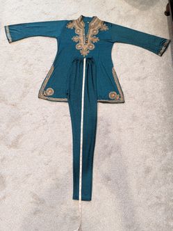 Indian embroidery girl dress