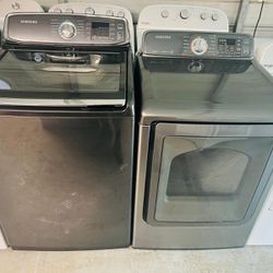 Washer And Dryer Set(Samsung Top Load) 
