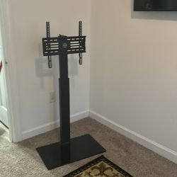 Glass TV stand