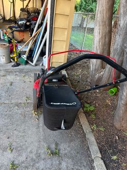 Troy-Bilt Push Lawn Mower with Bag