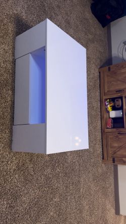 Modern High-Gloss LED Coffee Table — Brand New