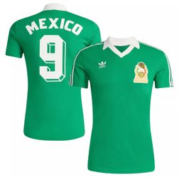 adidas Adult Mexico 1986 Bringback Vintage Home Jersey [MEDIUM]