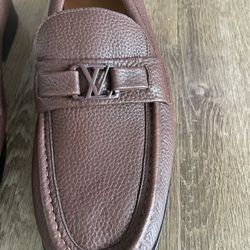 Brown Louis Vuitton Major Loafer Size 9UK 10US