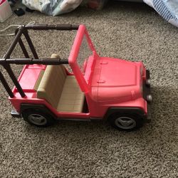 American Girl Jeep