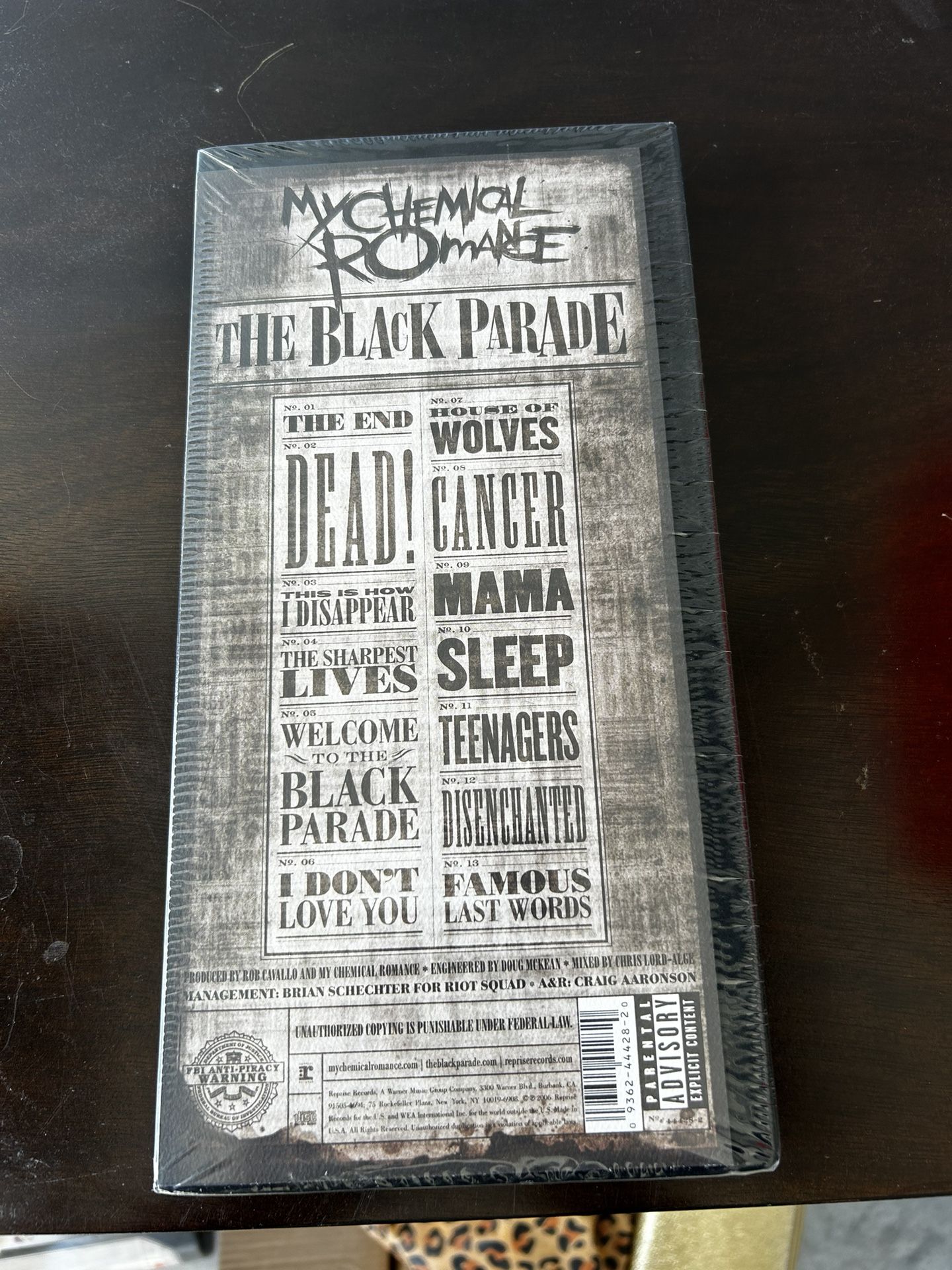 My Chemical Romance The Black Parade Velvet Boxset - RARE - SEALED Never Opened