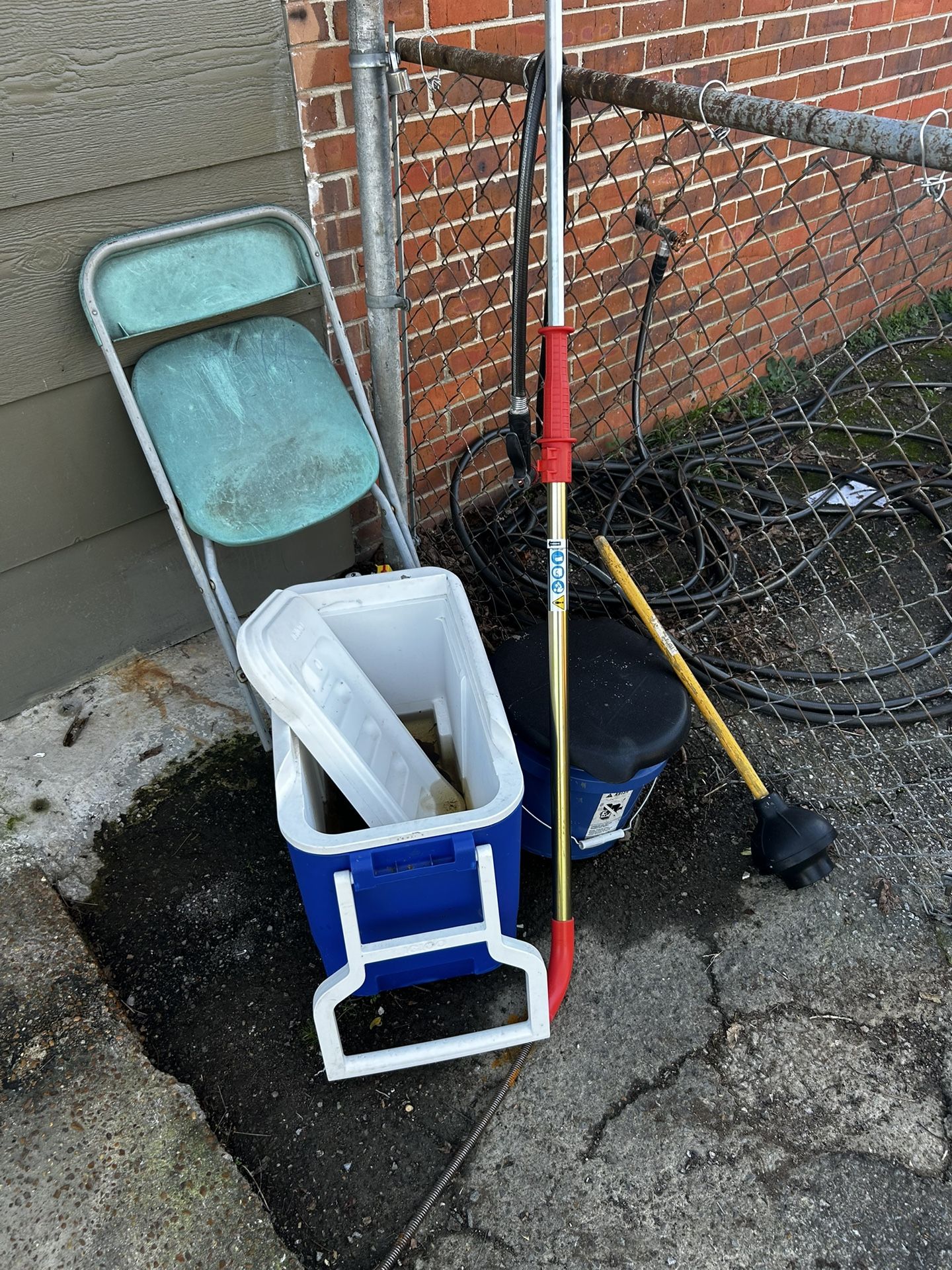 Drain Snake Used One Time