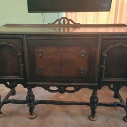 Antique Buffet or Antique Dining Table 