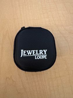 Jewelry Loupe Zipper Carry Case