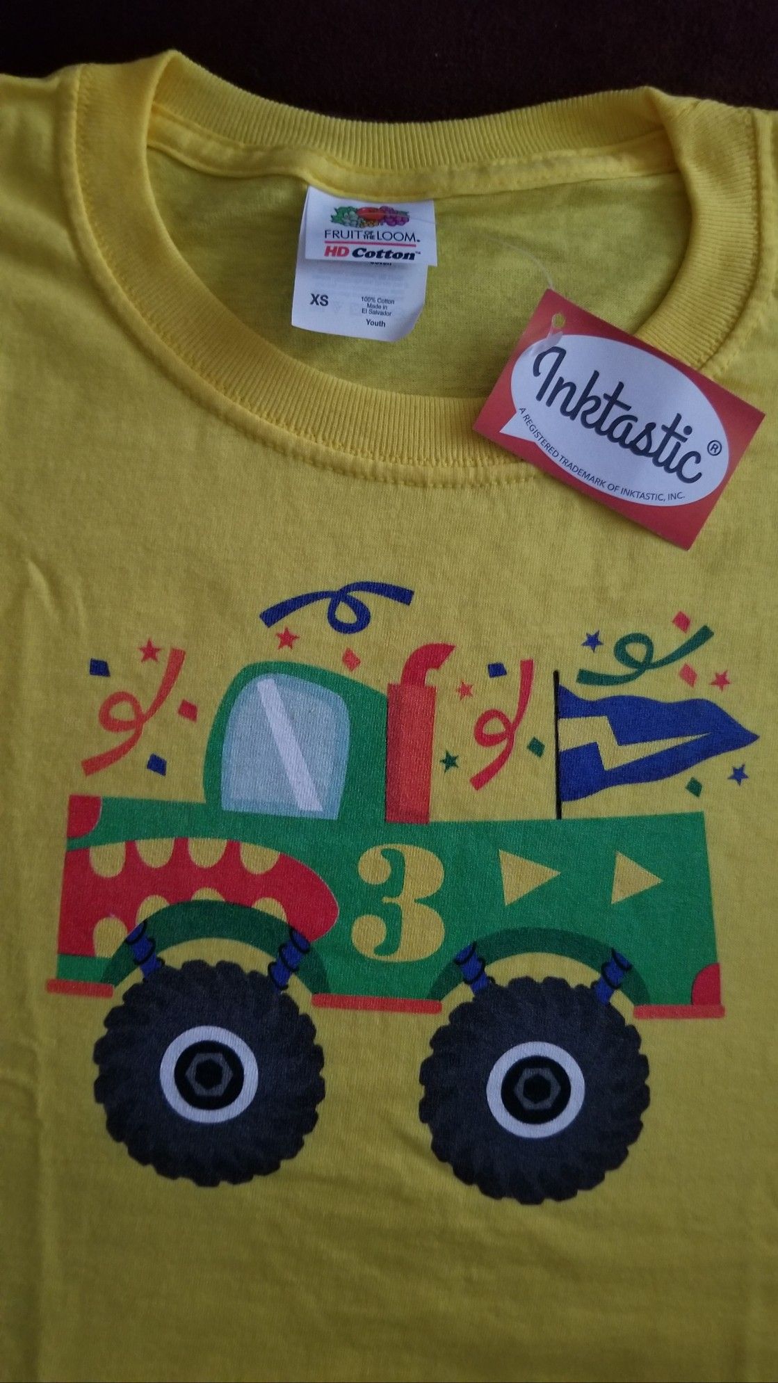 Birthday shirt "3" brand new with tags