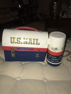 1960 US. MAIL. LUNCH BOX!!