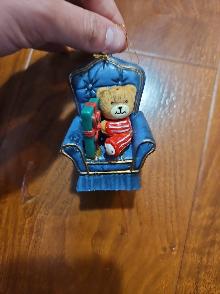 Wangs International Bear Ornament (No Box)