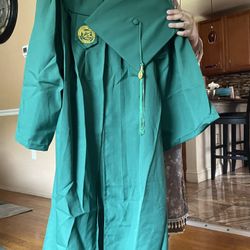 George Mason university Cap and Gown Women 5ft 2in