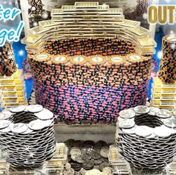 Coin pusher  (missing spot)