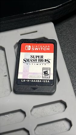 Super Smash Bros Ultimate Nintendo Switch Game Cartridge