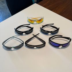 6 pairs of sunglasses