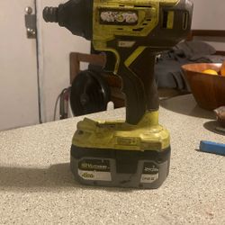 Ryobi impact drill