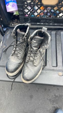 Steel toed boots