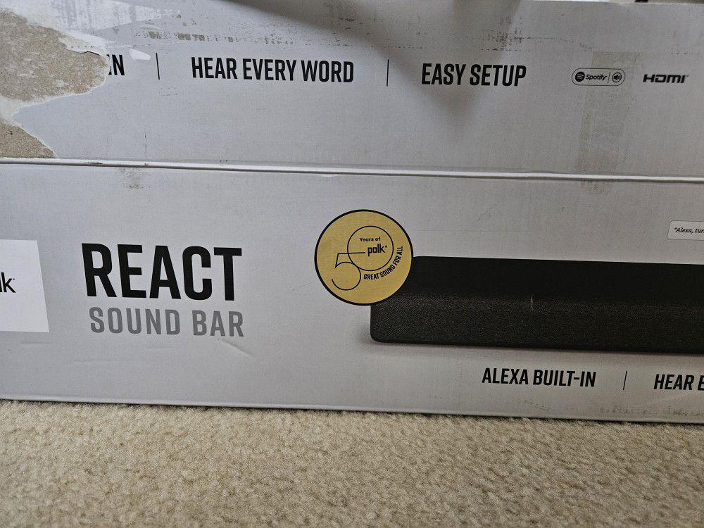 Polk Audio React Sound Bar