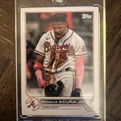 Ronald Acuna JR.- Topps 