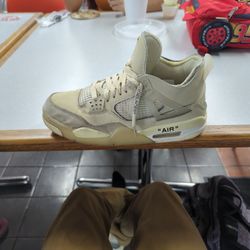Jordan  4's Off White