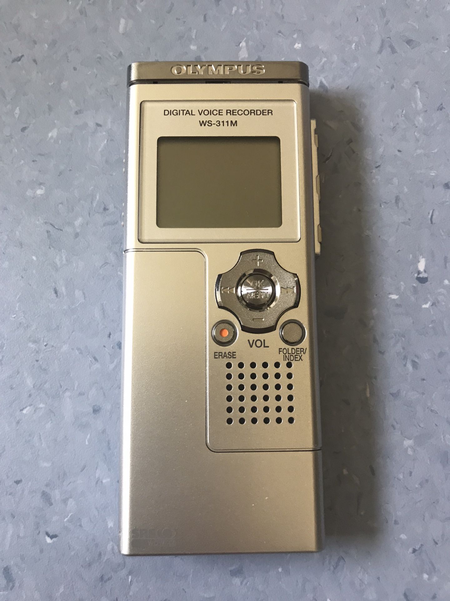 Used excellent Olympus WS-311M Digital Voice Recorder 512 M up to 138 Hours