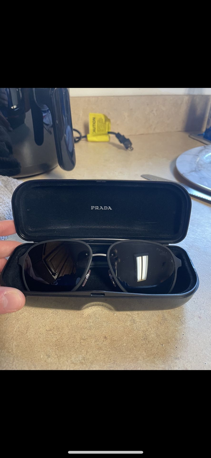 Prada Linea Rossa Sunglasses, PS 52SS - Black