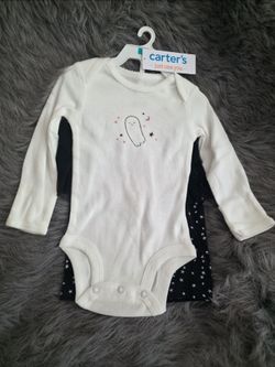 Carter's Baby Halloween Ghost Onesie and Legging Set