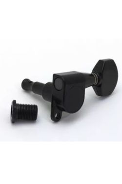G Gotoh mini tunners black 6 in line for guitar