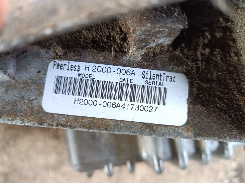 Peerless Silent Trac Hydroatatic Transmission