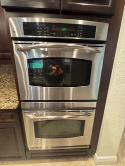 GE Profile Stainless Steel Double Wall Oven